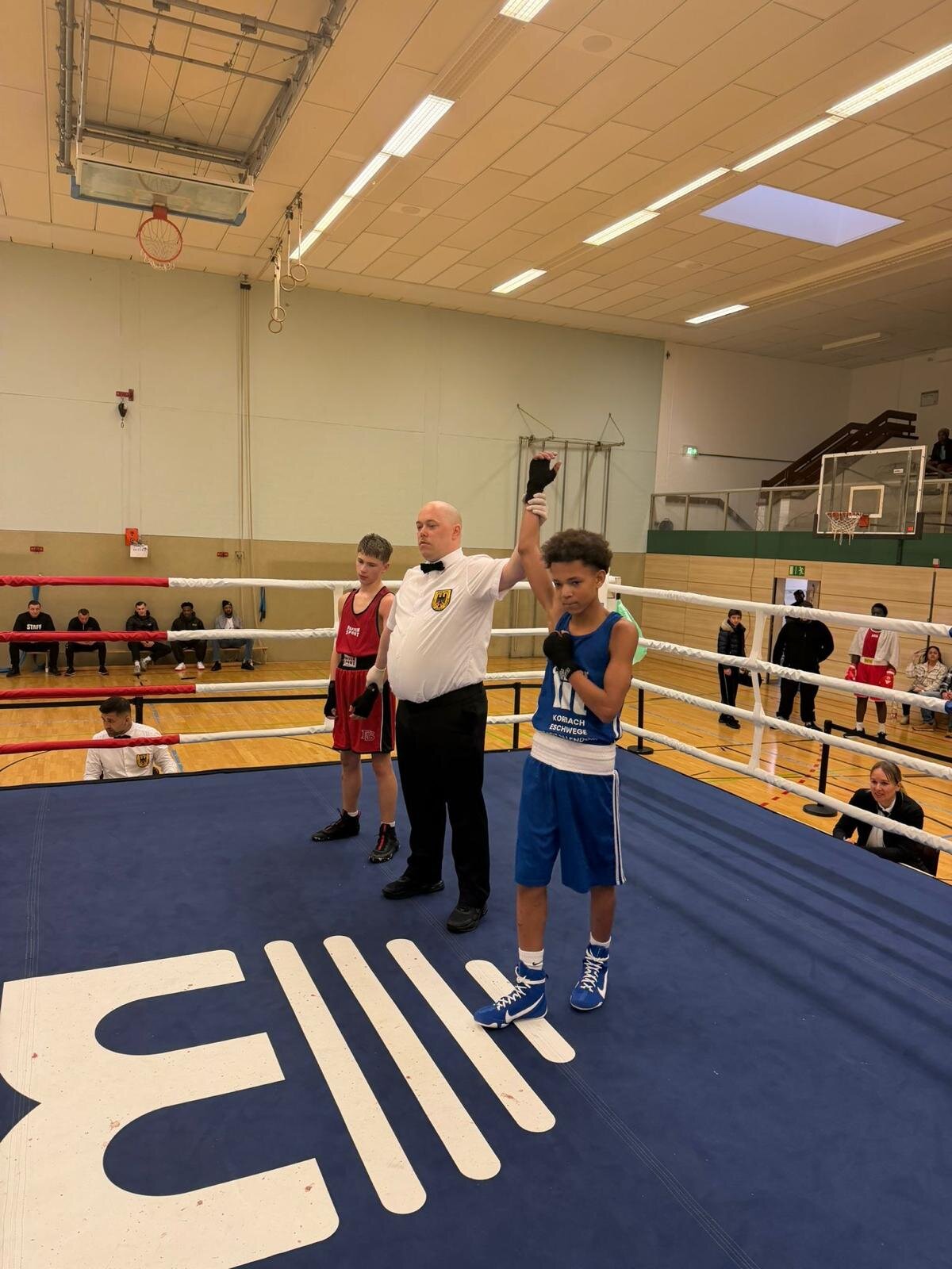 Boxer des 1. BC Marburg bei den Hessenmeisterschaften