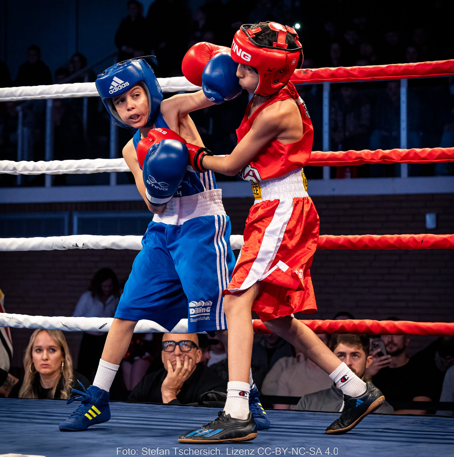 Wettkampfboxen beim 1. BC Marburg